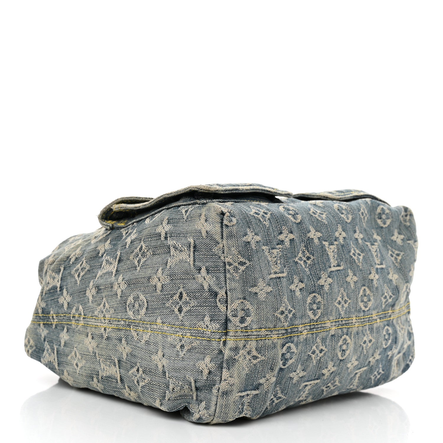 Louis Vuitton Denim Sac a Dos Backpack GM Blue 4 of 18