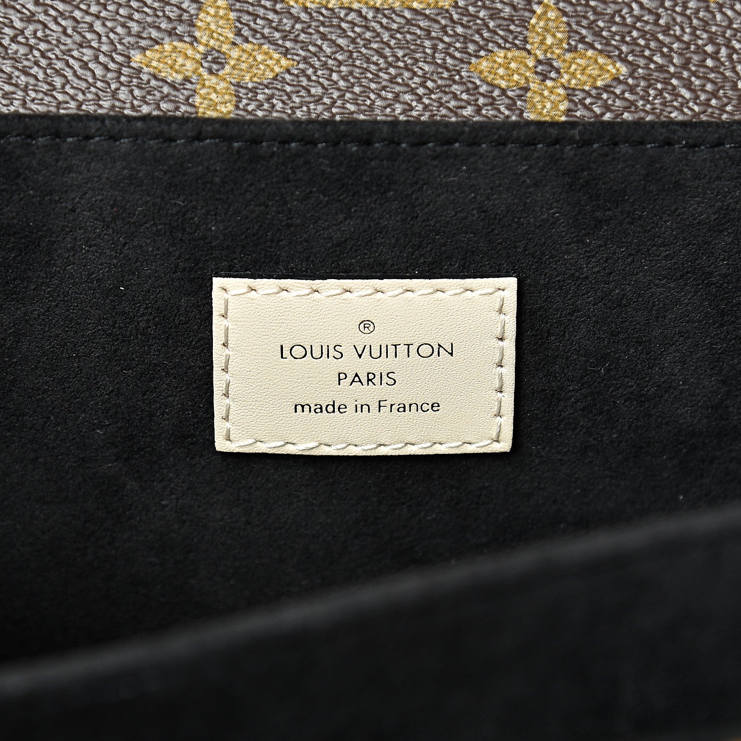 Louis Vuitton Monogram Braided Pochette Metis Creme Beige 5 of 10