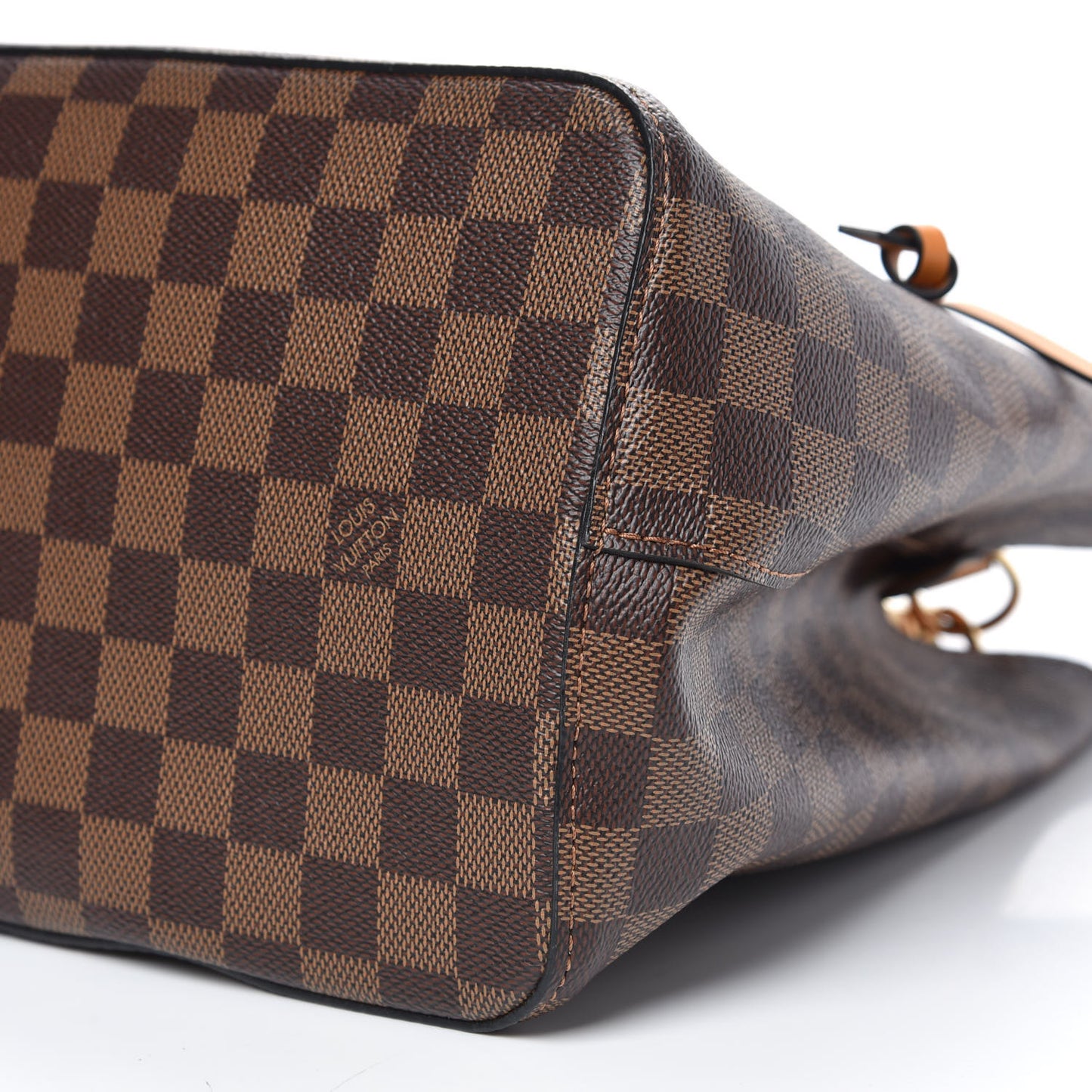 Damier Ebene Neonoe MM Safran