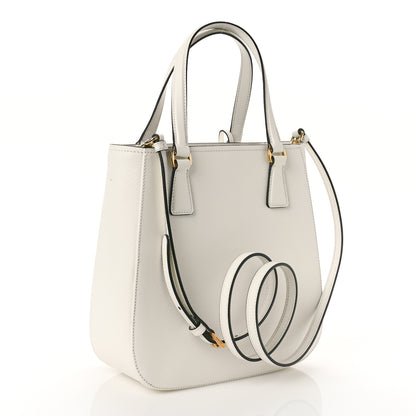 Prada Saffiano Lux Metropolis Tote White 3 of 8