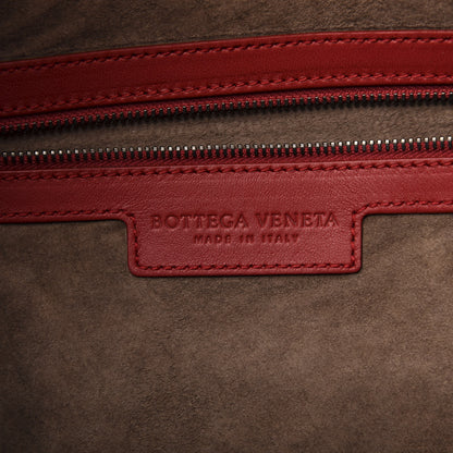 Bottega Veneta Nappa Intrecciato Large Veneta Hobo Red 8 of 10
