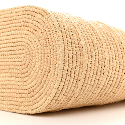 Celine Raffia Calfskin Triomphe Teen Panier Pink 10 of 13