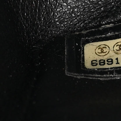 Chanel Jersey Patent Quilted 2.55 Reissue East West Flap Black 8 of 13