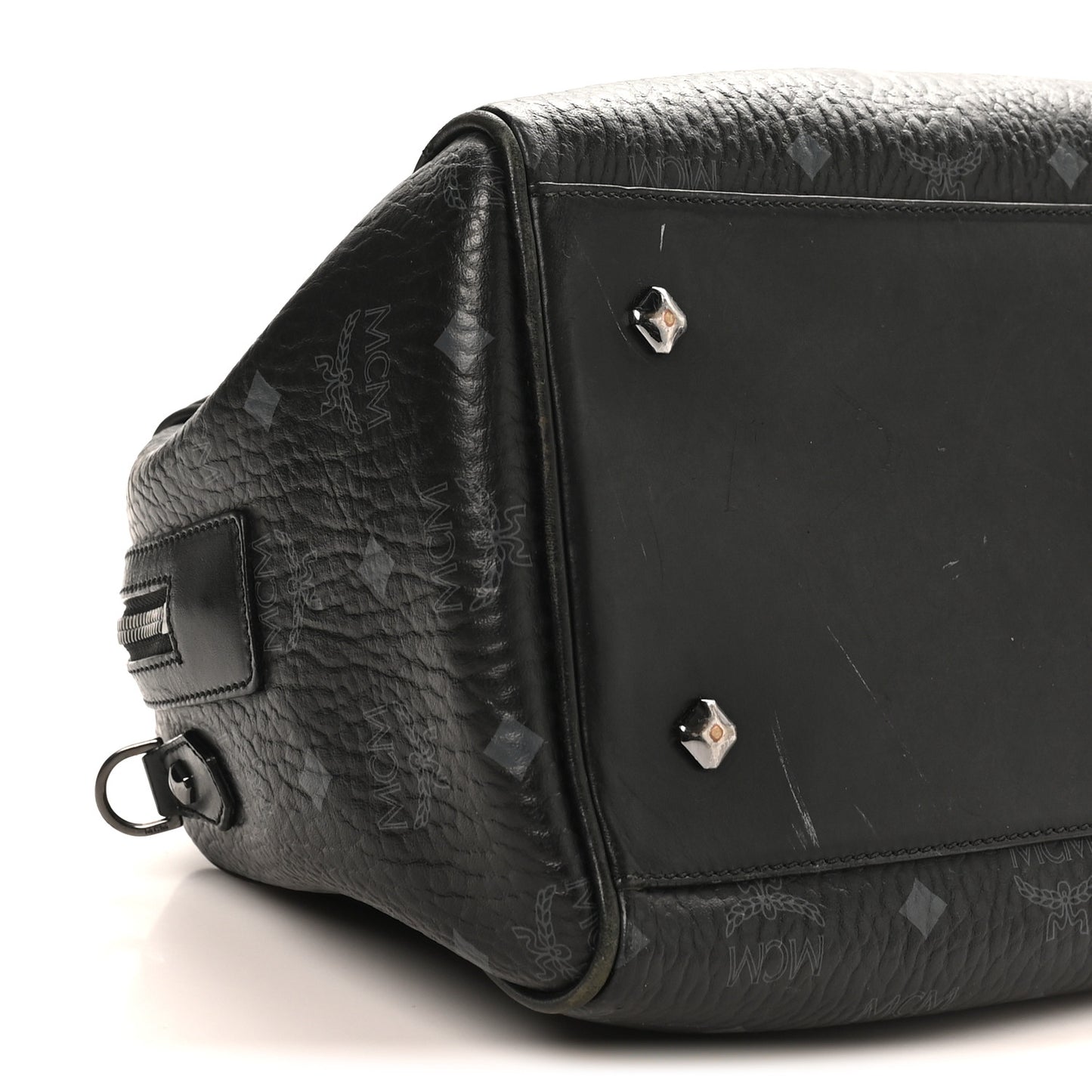 Visetos Heritage Medium Boston Bag Black