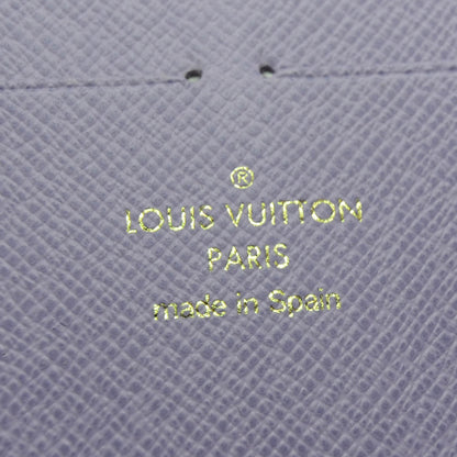Louis Vuitton Damier Ebene Illustre Zippy Wallet Violet 8 of 11