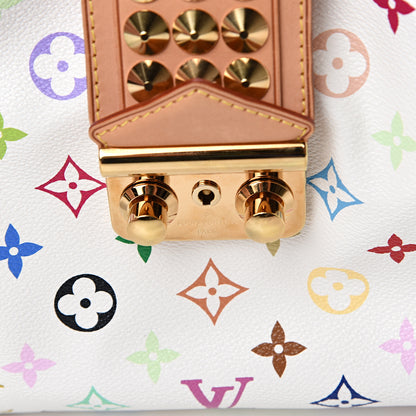 Louis Vuitton Monogram Multicolor Chrissie White 10 of 10