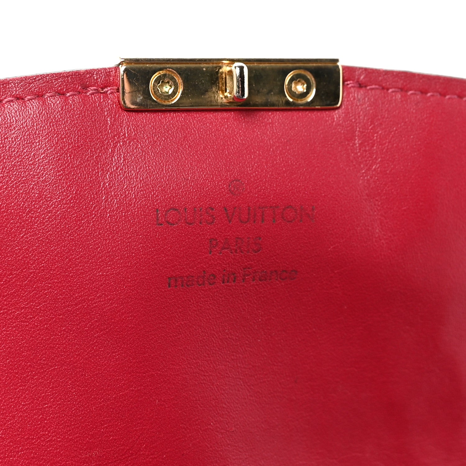 Louis Vuitton Damier Ebene Croisette Wallet Lie De Vin 6 of 6
