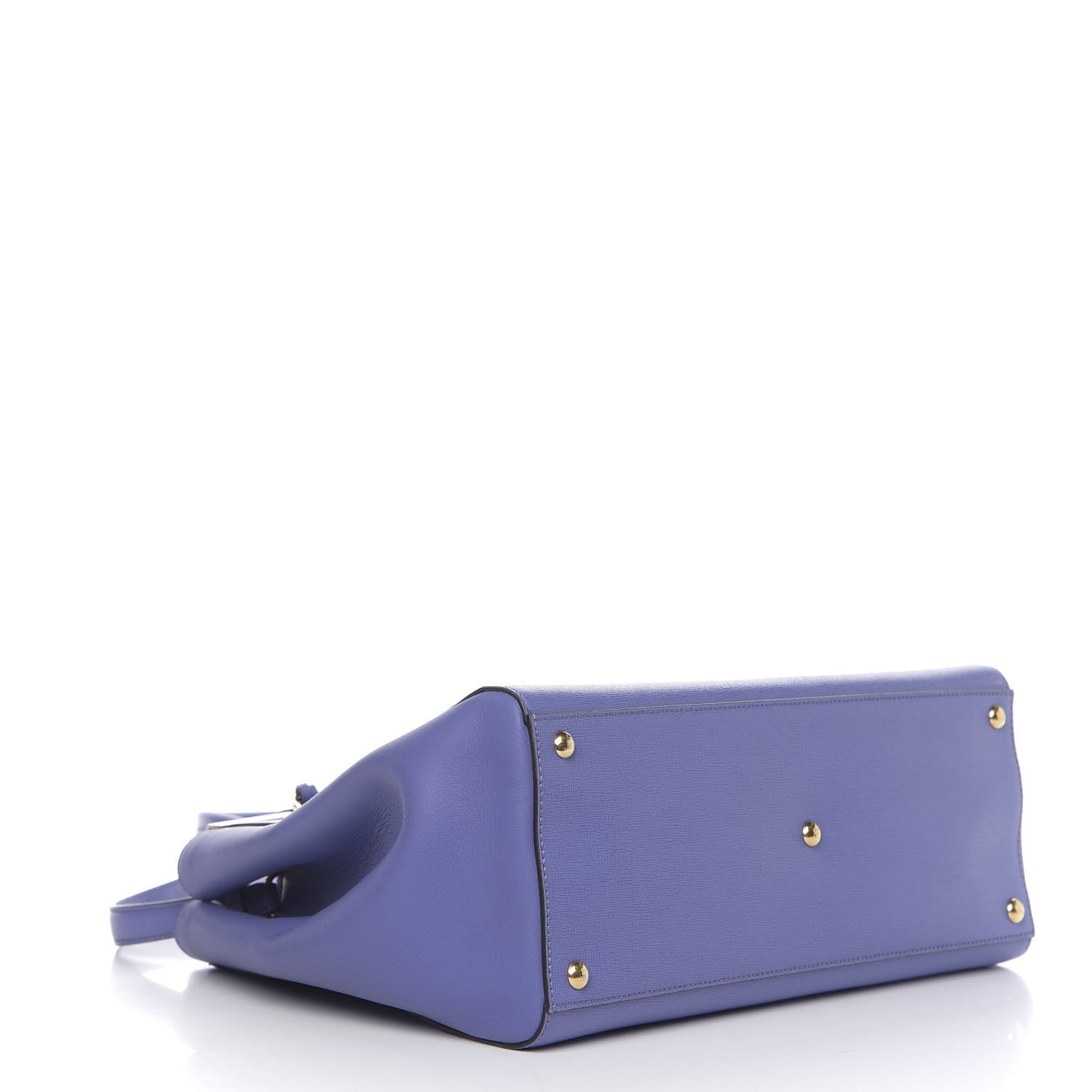 Fendi Vitello Elite Regular 2Jours Tote Cassis 3 of 8