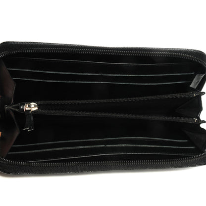 Chanel Caviar CC Large Gusset Zip Around Wallet Black 6 of 9