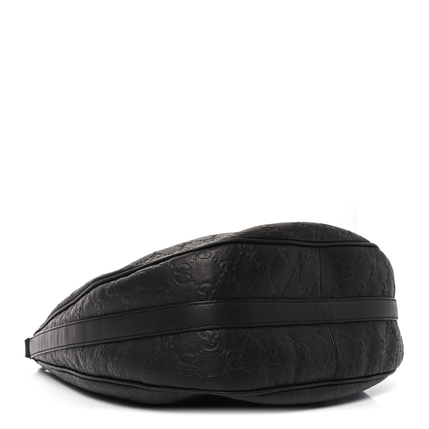 Gucci Guccissima Medium GG Twins Hobo Black 4 of 11