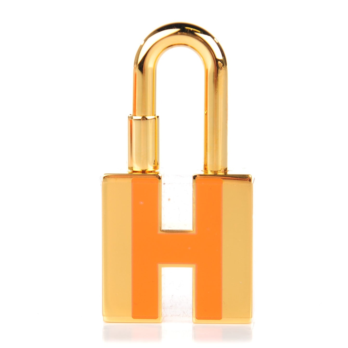 Laquer Cadenas Neon Lock Gold Orange