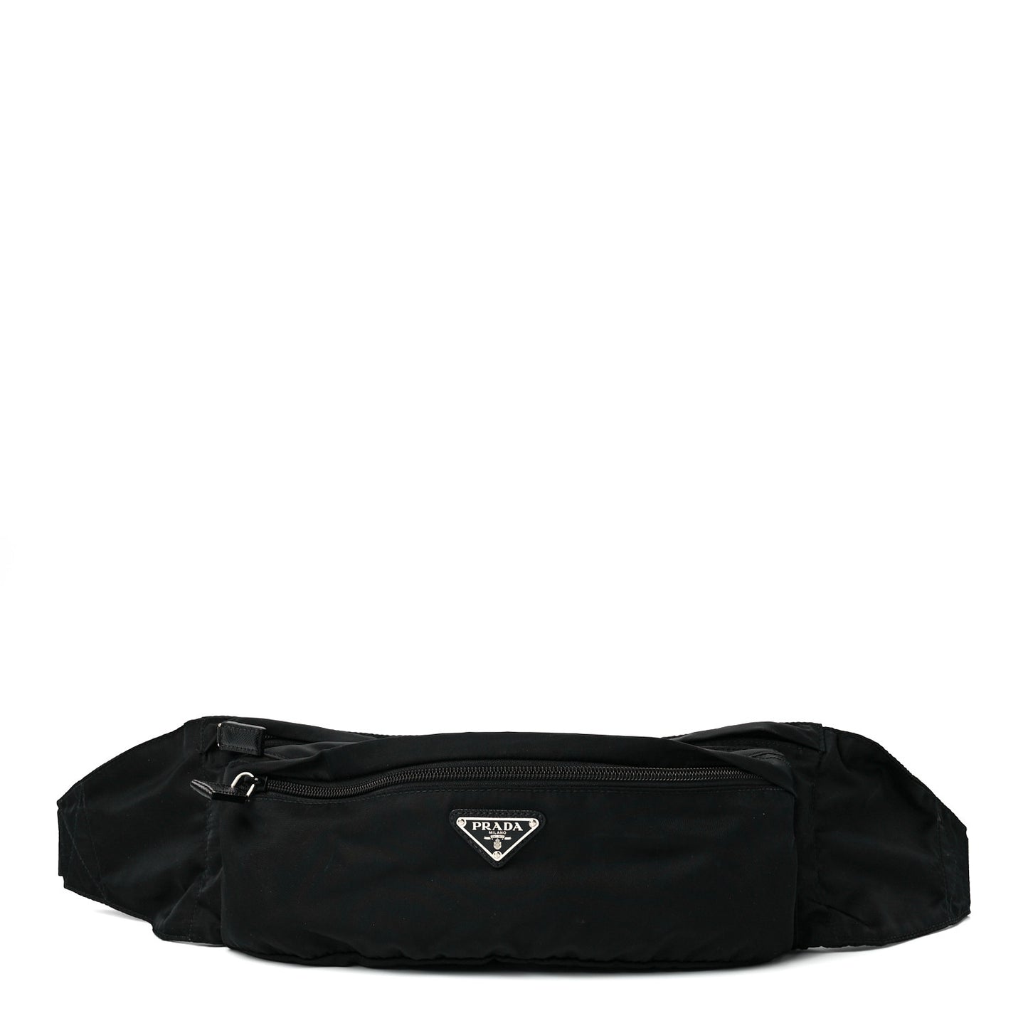 Tessuto Nylon Montagna Belt Bag Black