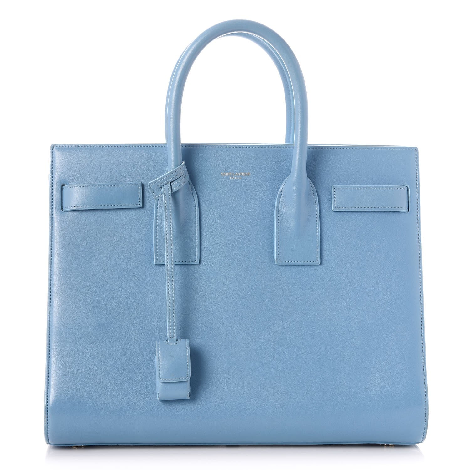 Saint Laurent Calfskin Small Sac De Jour Light Blue 1 of 11