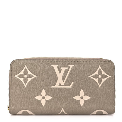 Louis Vuitton Empreinte Monogram Giant Zippy Wallet Tourterelle Creme 1 of 6