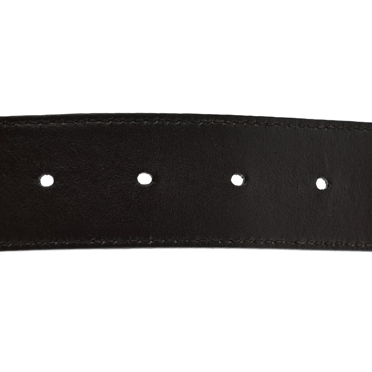 Guccissima Signature Interlocking G 37mm Belt 85 34 Black