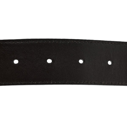 Gucci Guccissima Signature Interlocking G 37mm Belt 85 34 Black 5 of 6