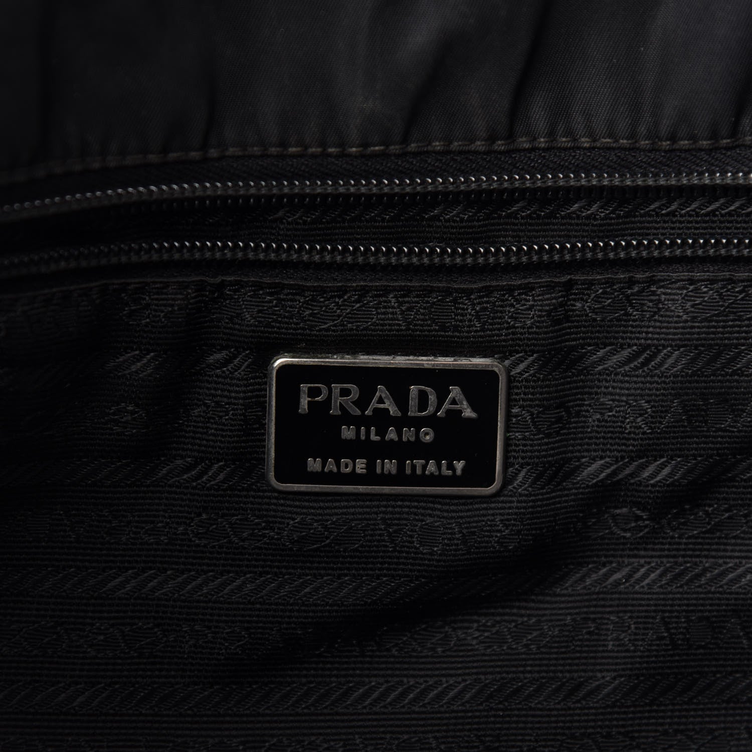 Prada Tessuto Nylon Tote Black 11 of 12