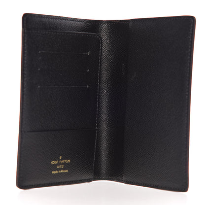 Louis Vuitton Monogram My LV Heritage Passport Cover Wallet Gris Black 5 of 10
