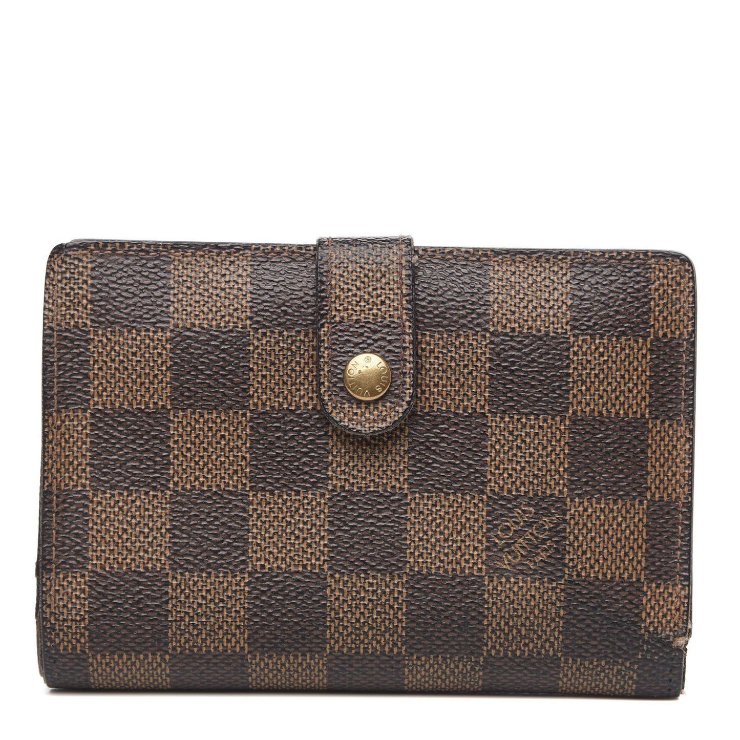 Damier Ebene French Purse Wallet