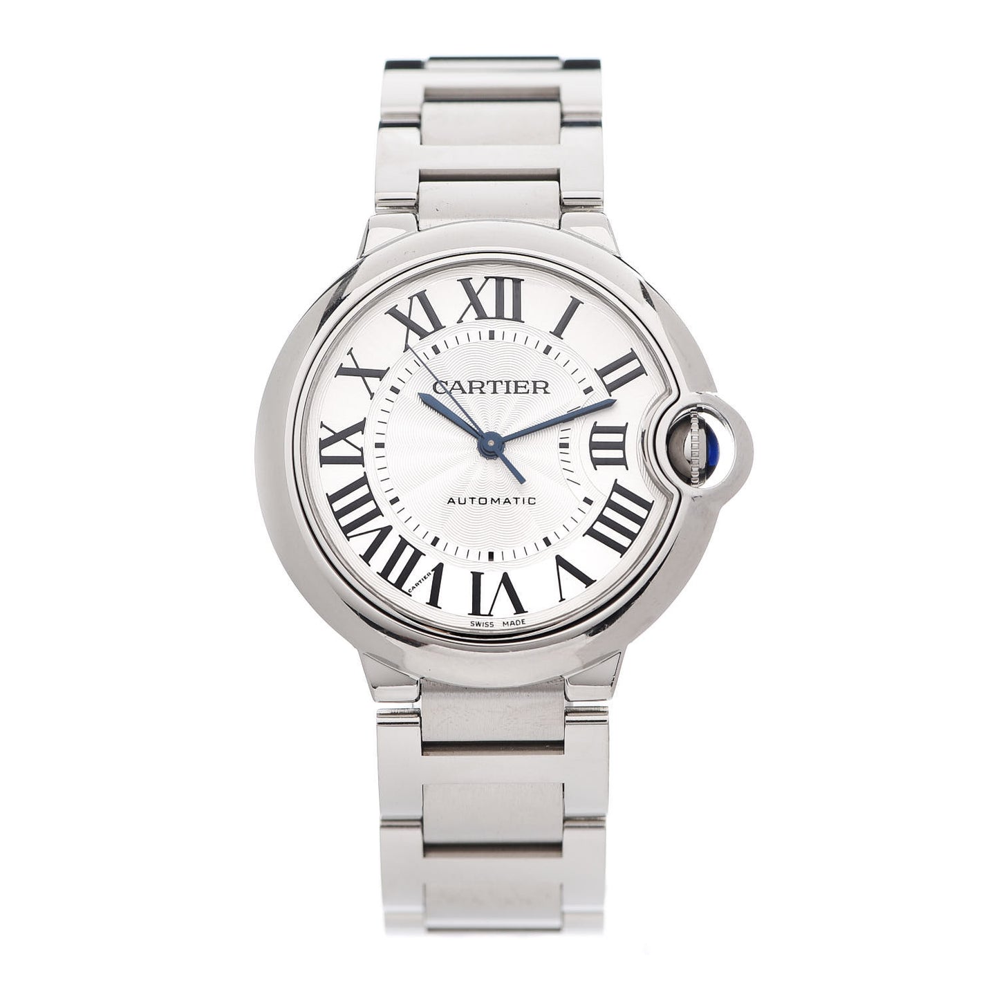 Stainless Steel 36mm Ballon Bleu De Cartier Automatic Watch