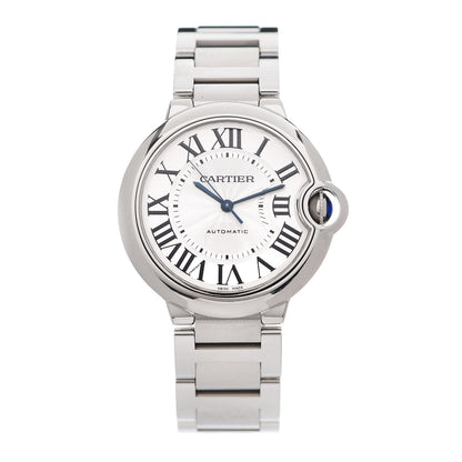 Cartier Stainless Steel 36mm Ballon Bleu De Cartier Automatic Watch 1 of 6