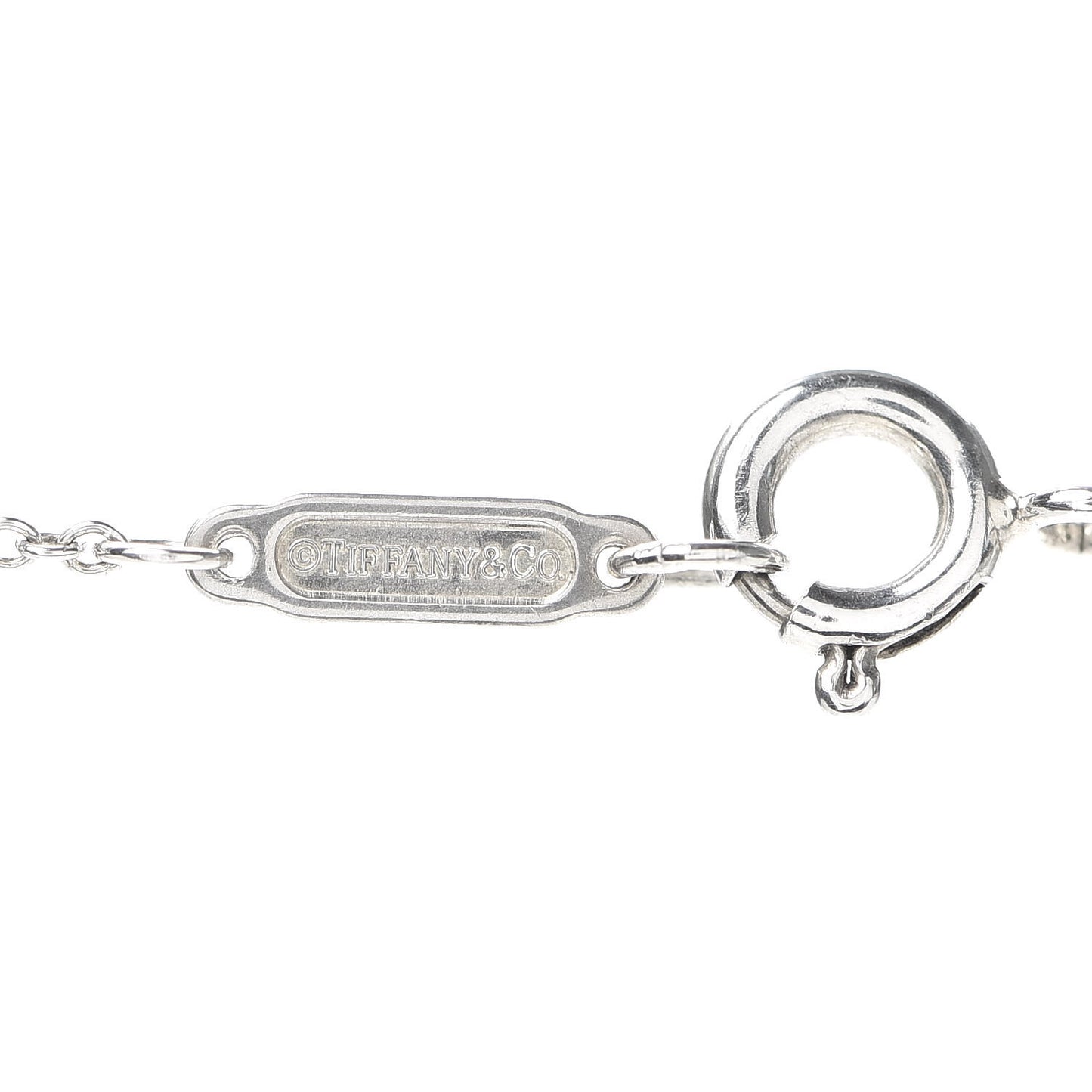 Sterling Silver Double Heart Lariat Pendant Necklace