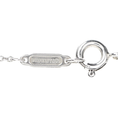 Tiffany Sterling Silver Double Heart Lariat Pendant Necklace 5 of 6