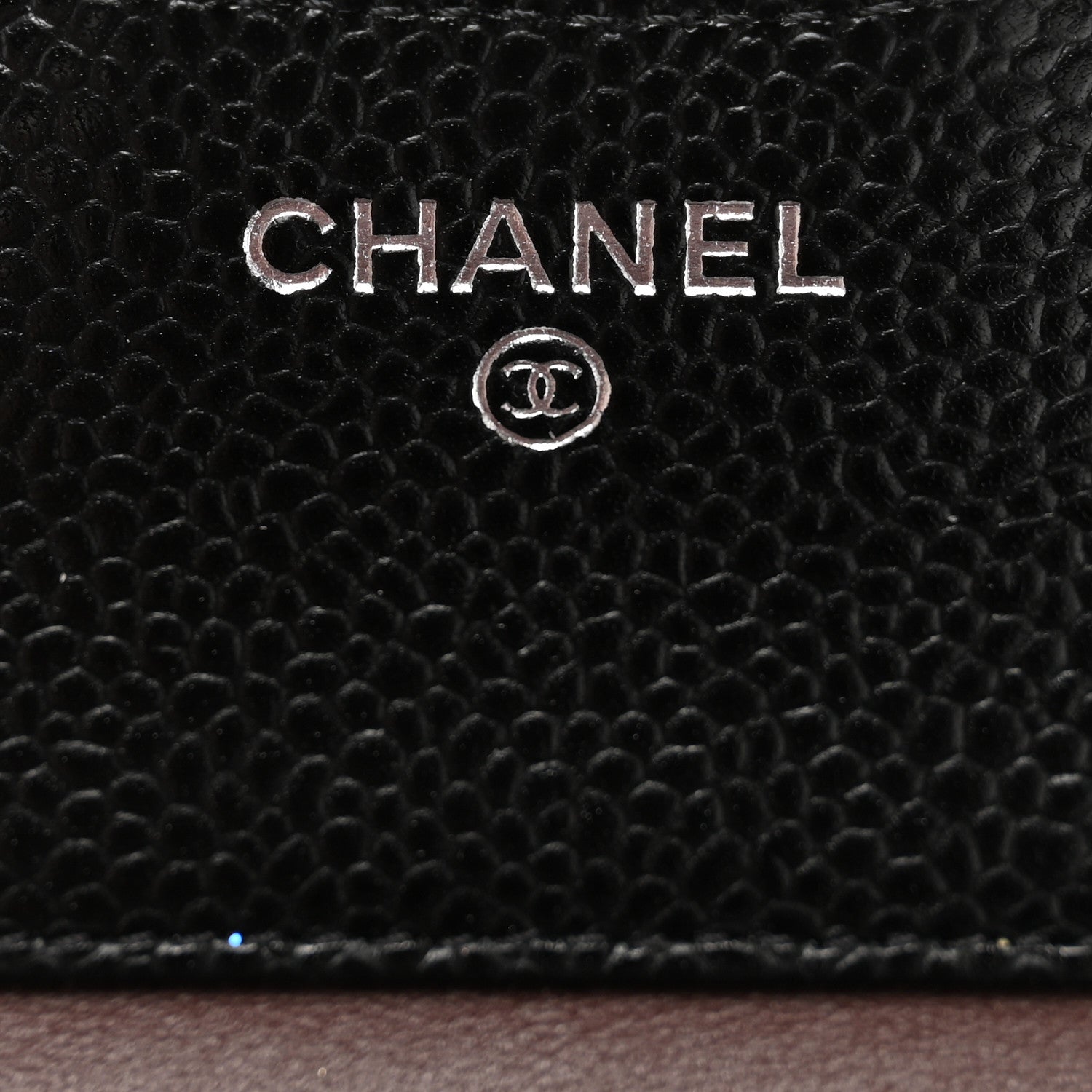 Chanel Caviar Quilted Compact Flap Wallet Black 6 of 8