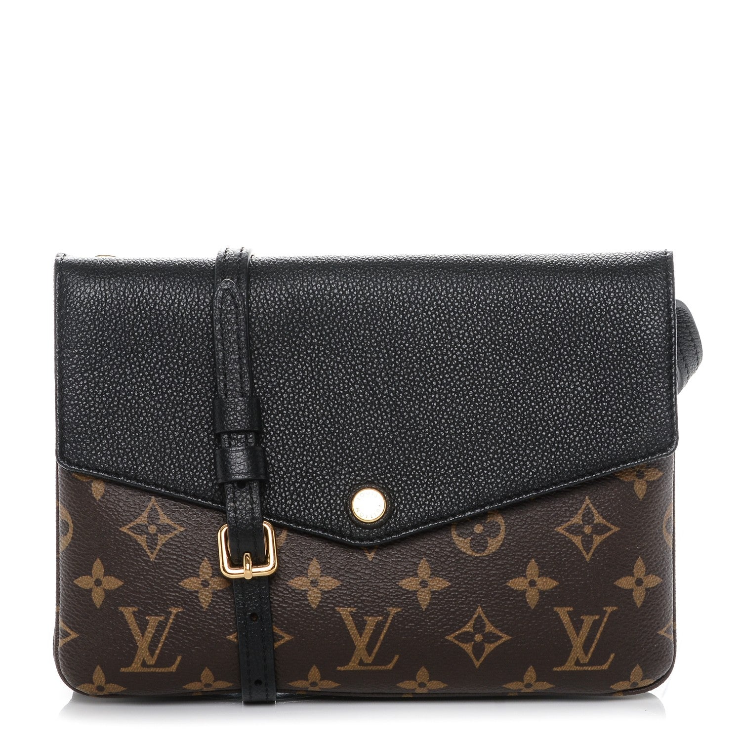 Louis Vuitton Monogram Twice Pochette Black 1 of 6