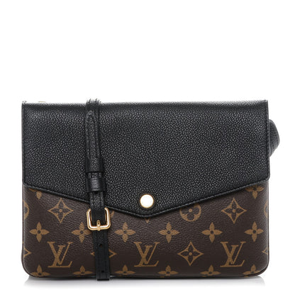 Louis Vuitton Monogram Twice Pochette Black 1 of 6