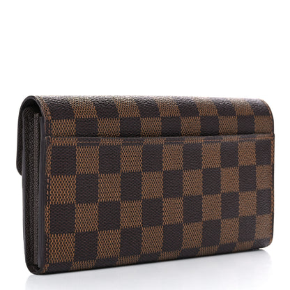 Louis Vuitton Damier Ebene Sarah Wallet NM 4 of 16
