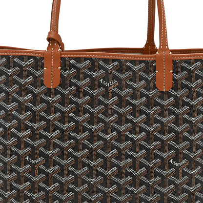 Goyard Goyardine Saint Louis PM Black Gold 9 of 11