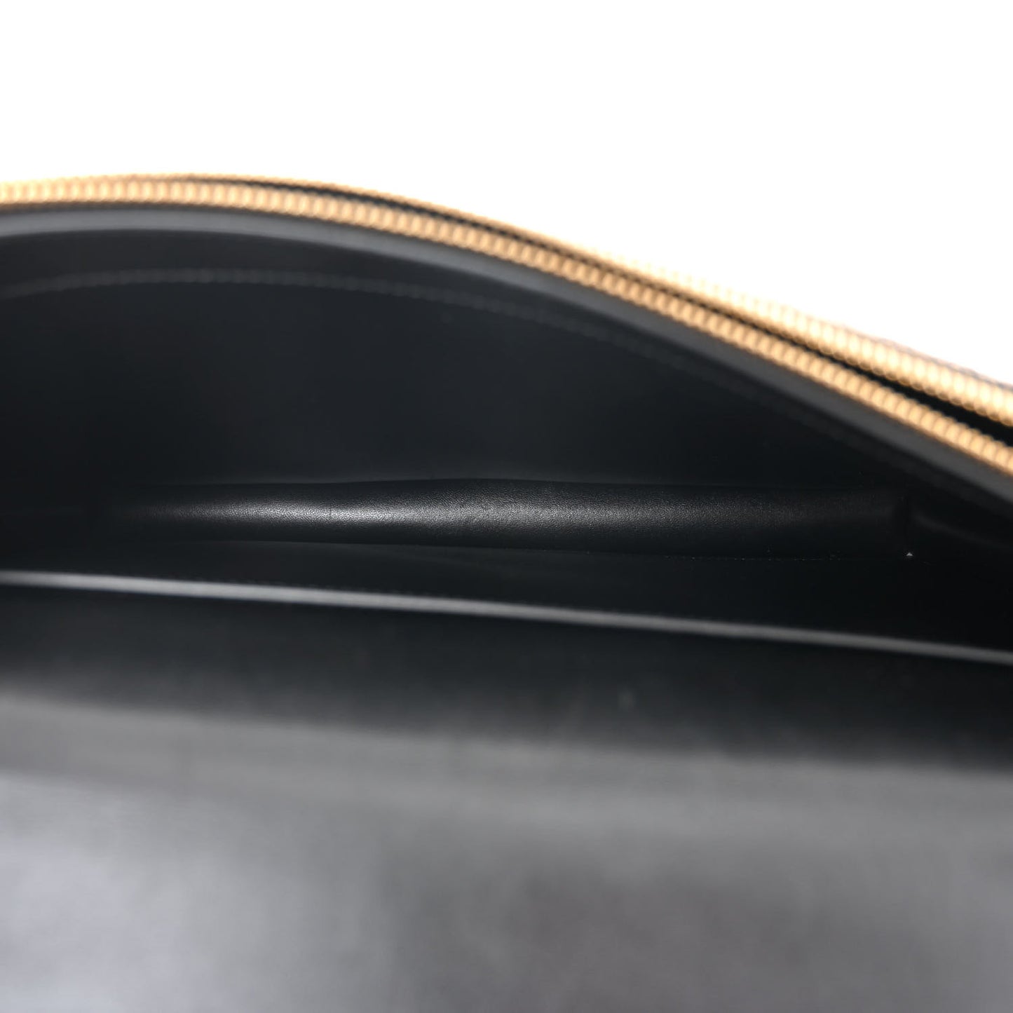 Calfskin Cartable Pony Hair Small Briefcase Black
