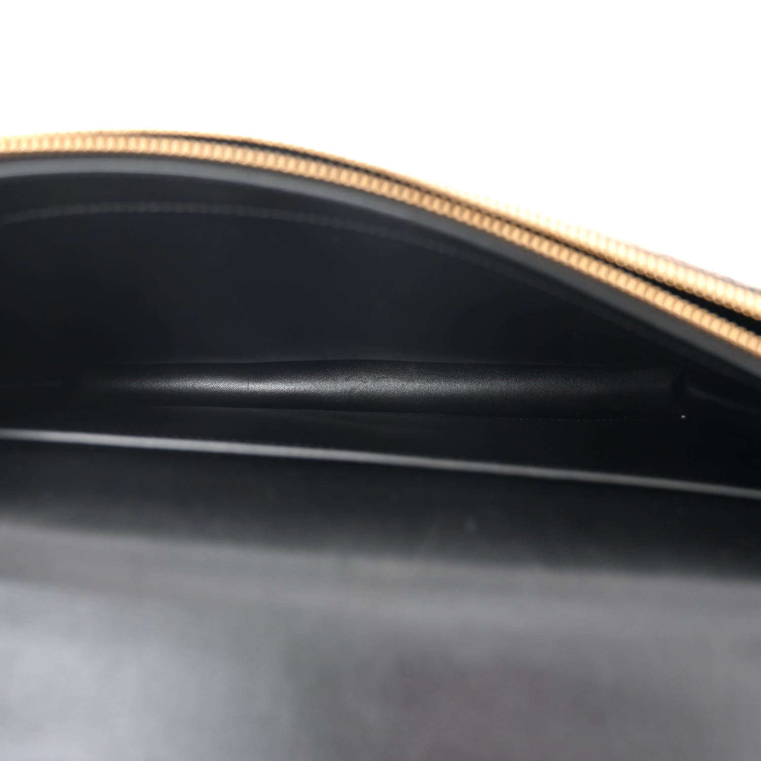 Celine Calfskin Cartable Pony Hair Small Briefcase Black 5 of 11