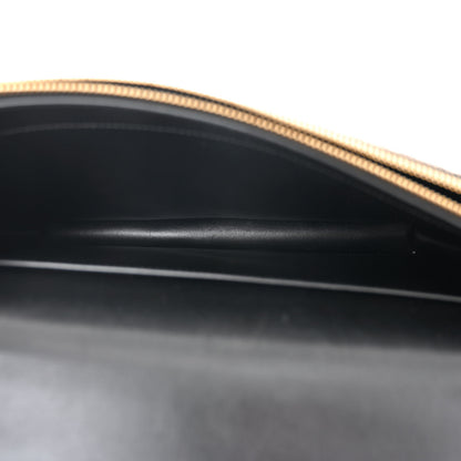 Celine Calfskin Cartable Pony Hair Small Briefcase Black 5 of 11