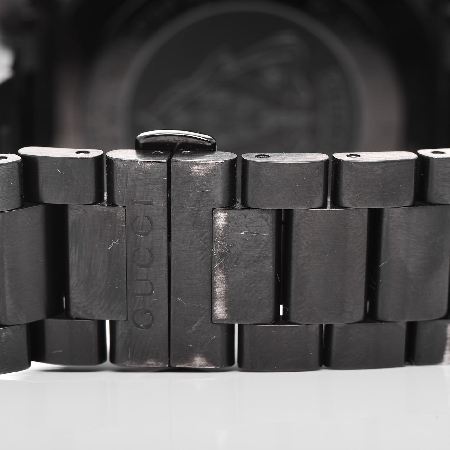 PVD Stainless Steel 45mm Dive Quartz Watch Black