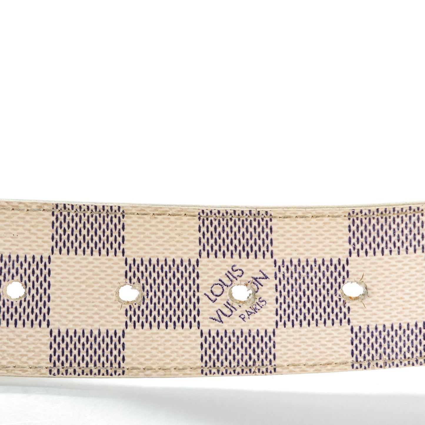Damier Azur 40mm LV Initiales Belt 90 36