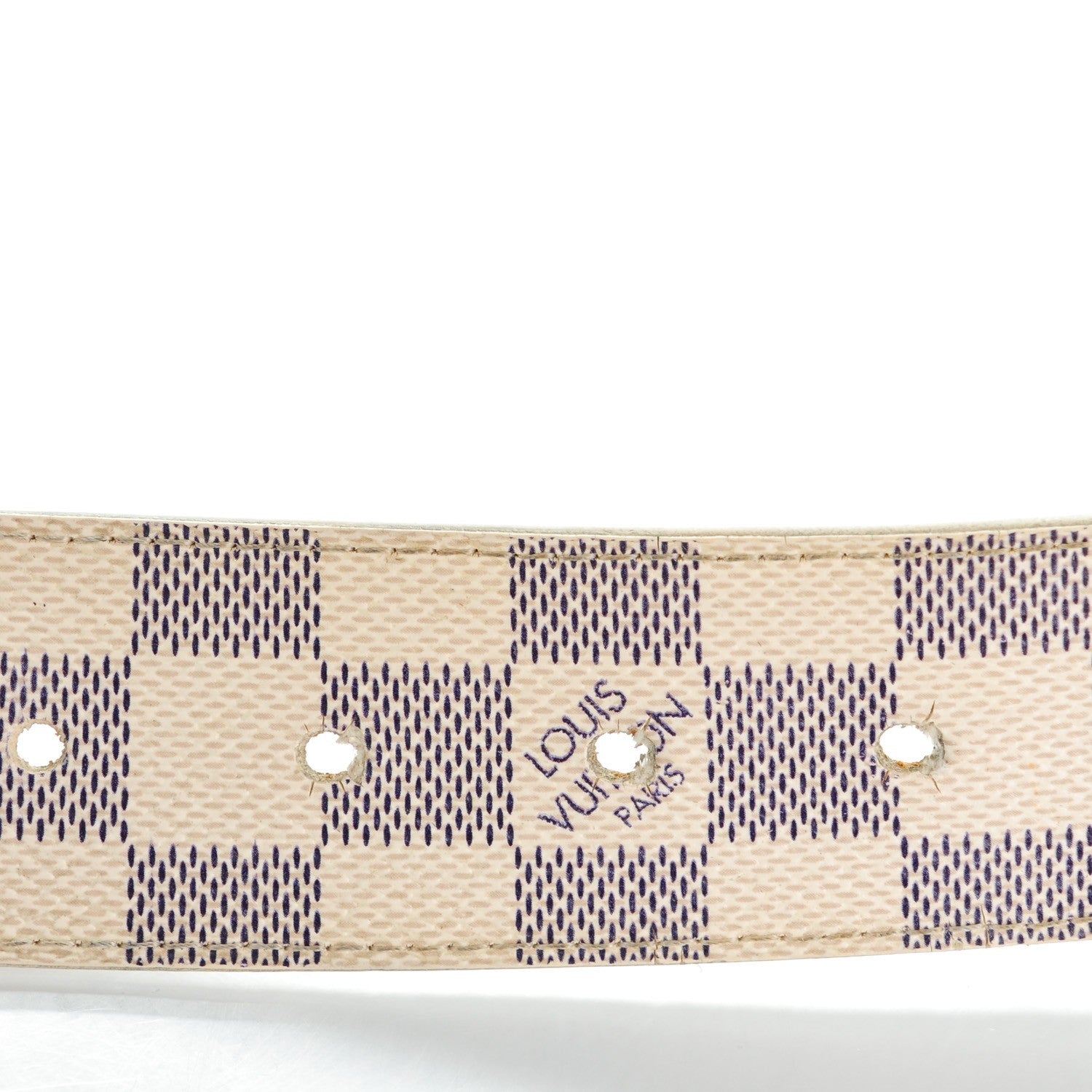 Louis Vuitton Damier Azur 40mm LV Initiales Belt 90 36 7 of 10