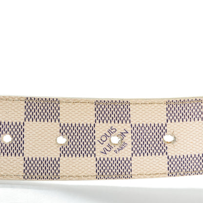 Louis Vuitton Damier Azur 40mm LV Initiales Belt 90 36 7 of 10