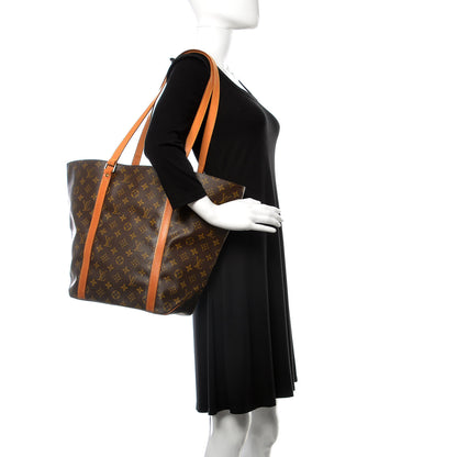 Louis Vuitton Monogram Sac Shopping Tote 2 of 9