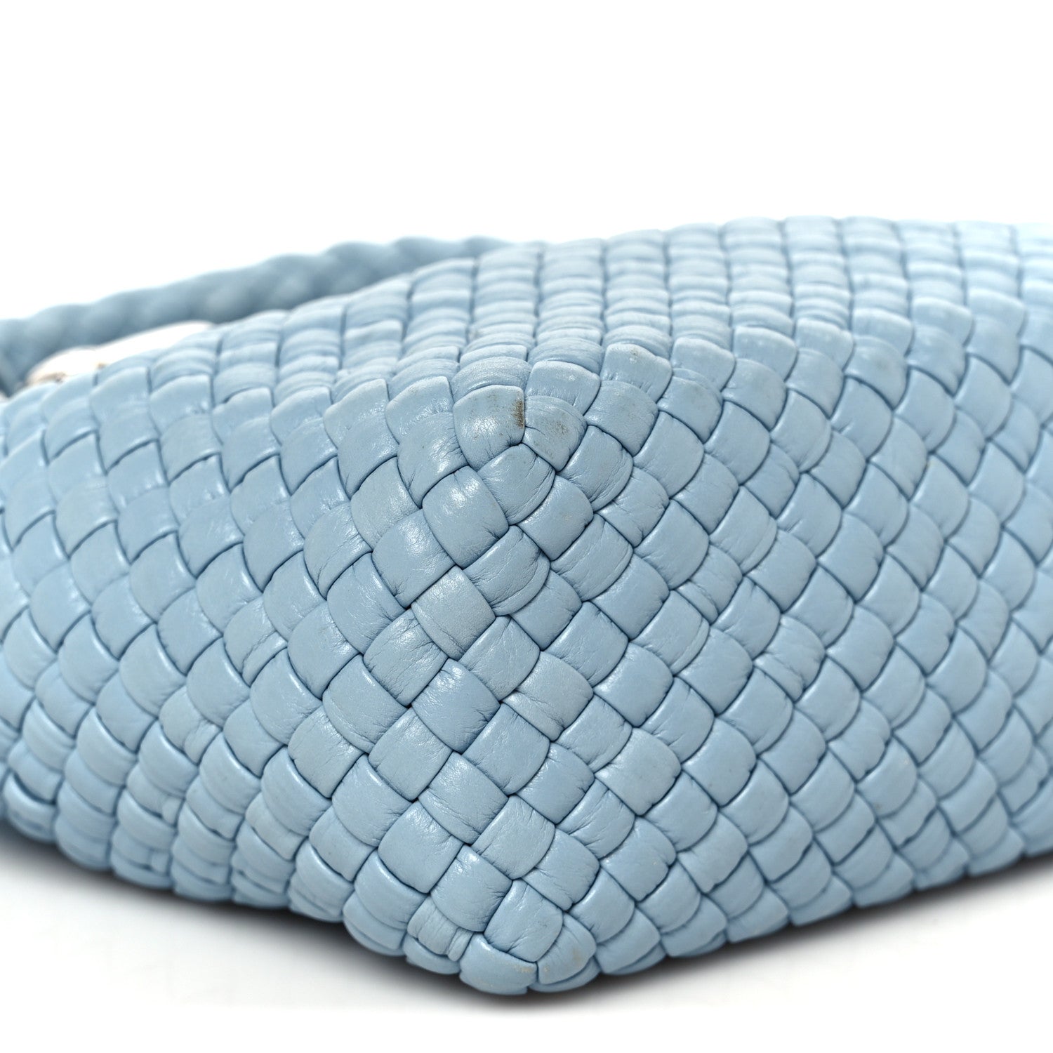 Bottega Veneta Calfskin Intreccio Small Tosca Ice 10 of 12