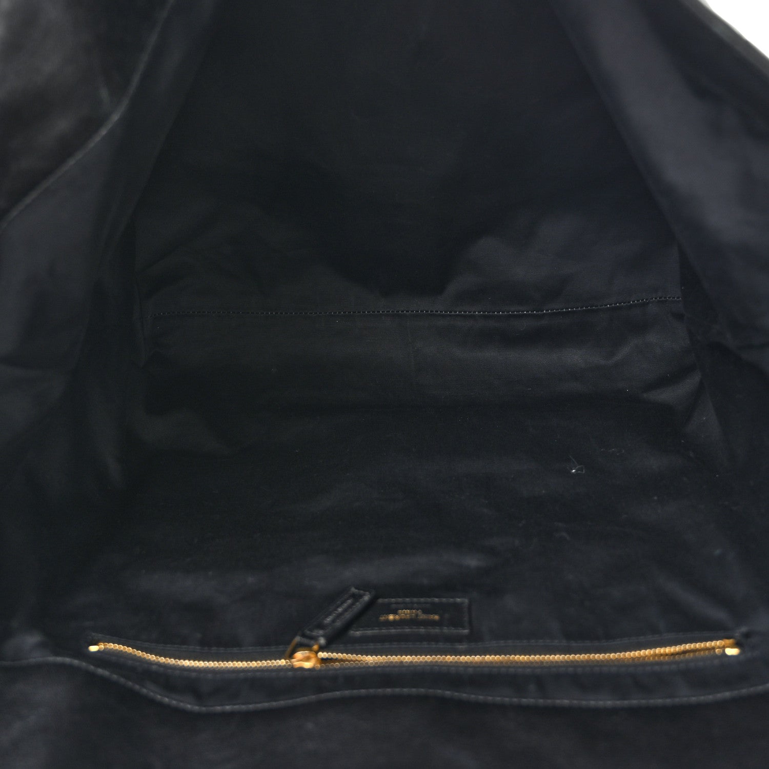 Saint Laurent Lambskin Quilted Maxi Icare Shopping Tote Black 5 of 14