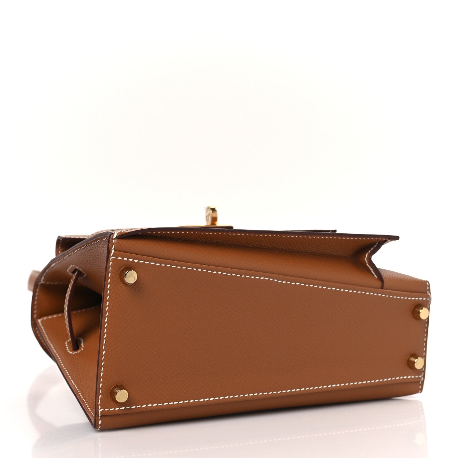 Hermes Epsom Kelly En Desordre Sellier 20 Gold 4 of 10