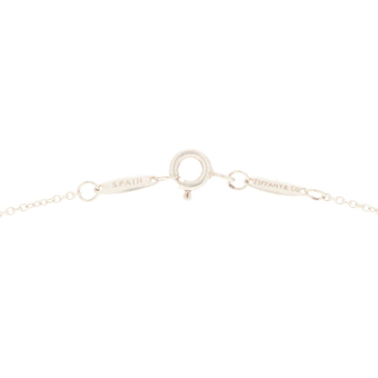 Tiffany Sterling Silver Diamond .07ct Elsa Peretti Diamonds by the Yard Pendant Necklace 4 of 5