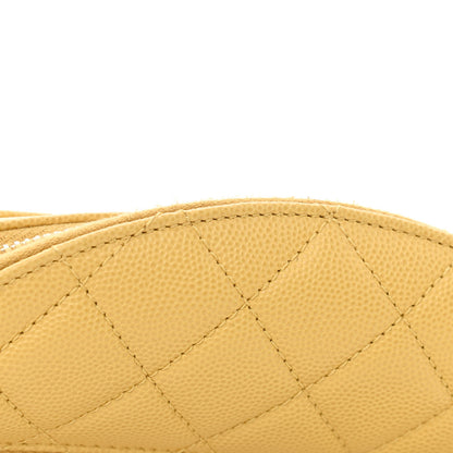 Chanel Caviar Quilted Filigree Waist Bag Yellow 12 of 12