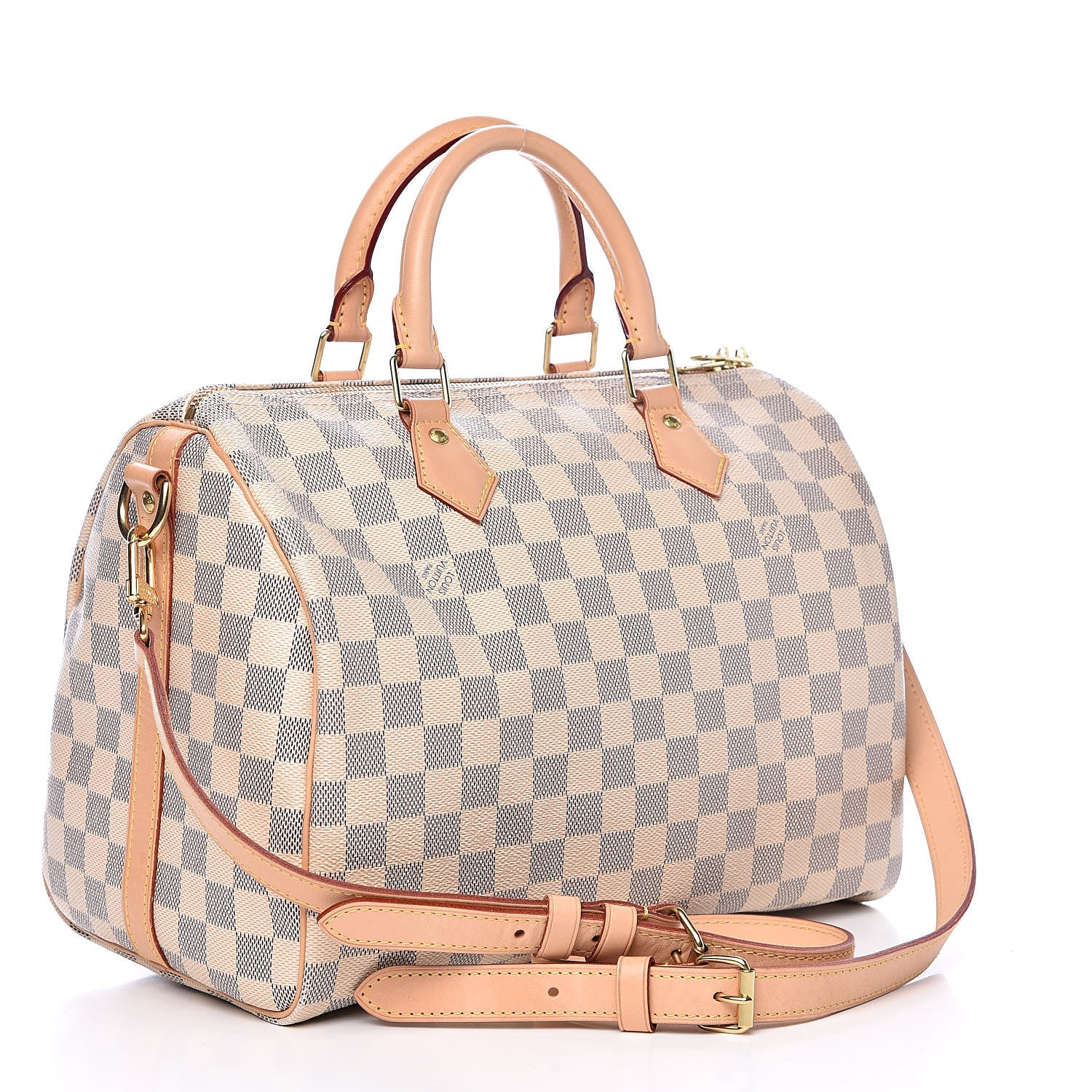 Louis Vuitton Damier Azur Speedy Bandouliere 30 3 of 12