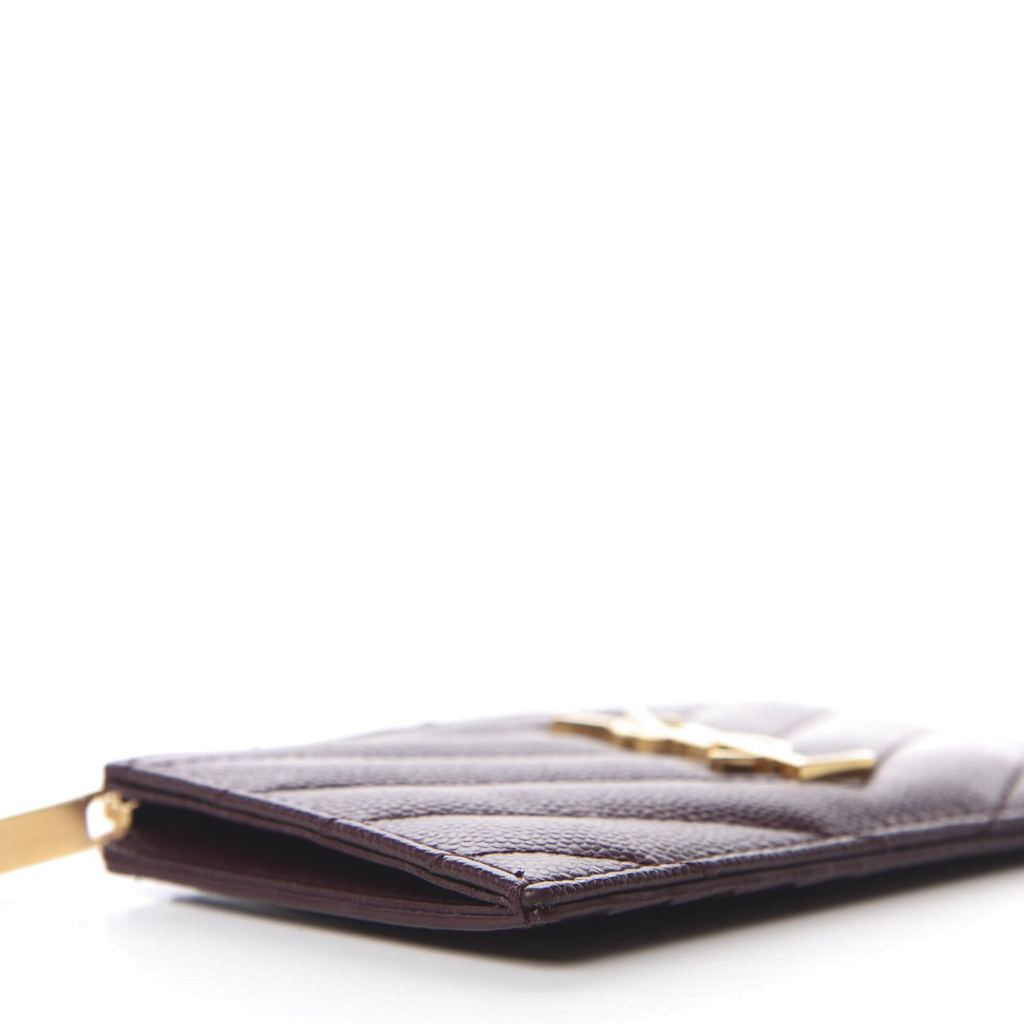 Monogram Grain de Poudre 5 Fragments Zip Pouch Card Holder Rouge Legion