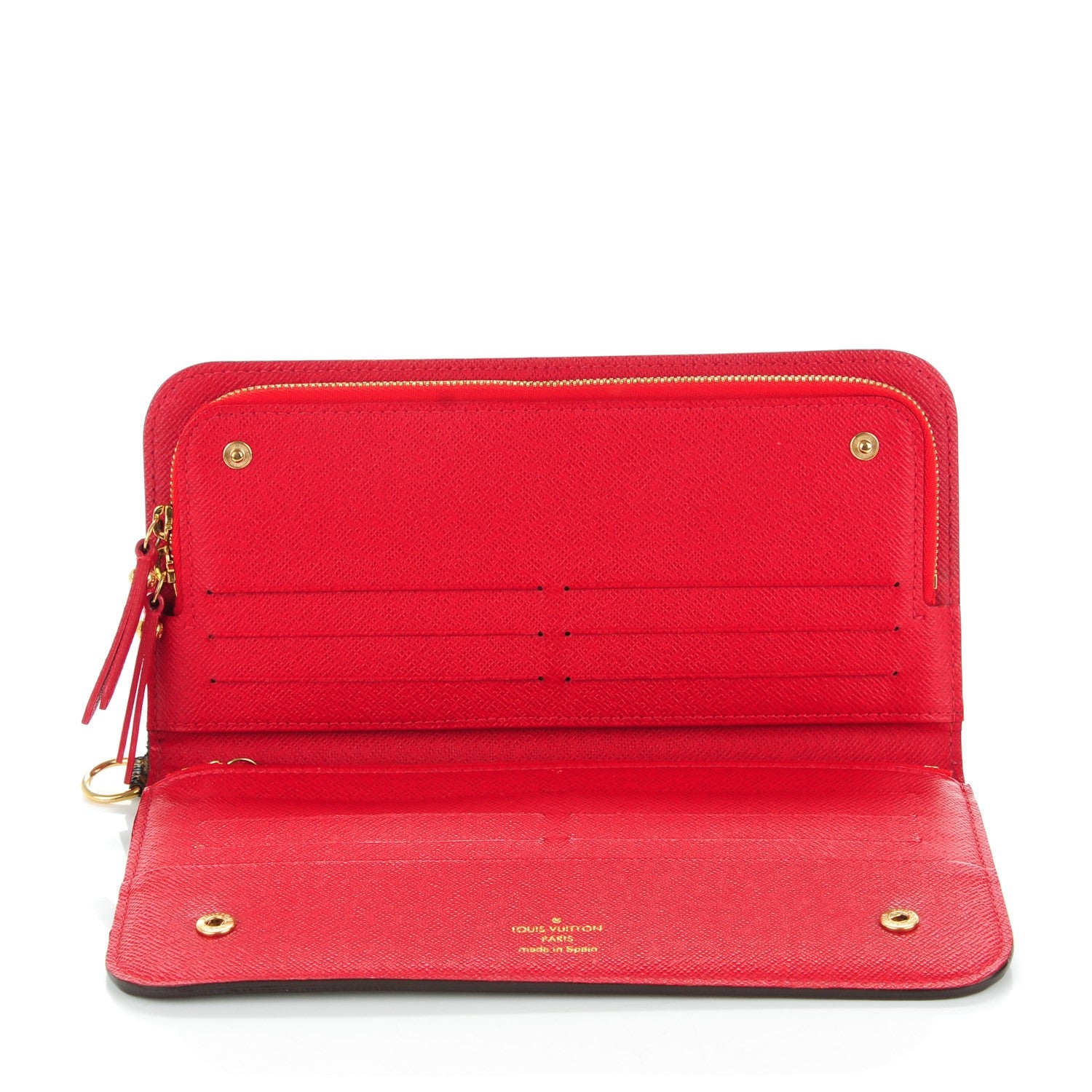 Louis Vuitton Monogram Insolite Wallet Red 5 of 7