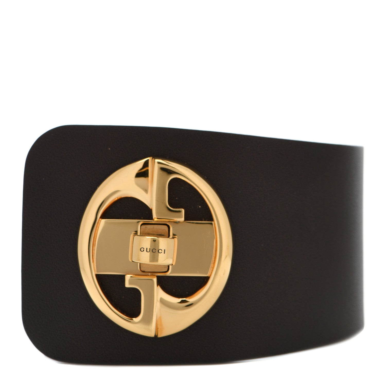 Gucci Calfskin 1973 Bracelet Brown 1 of 4