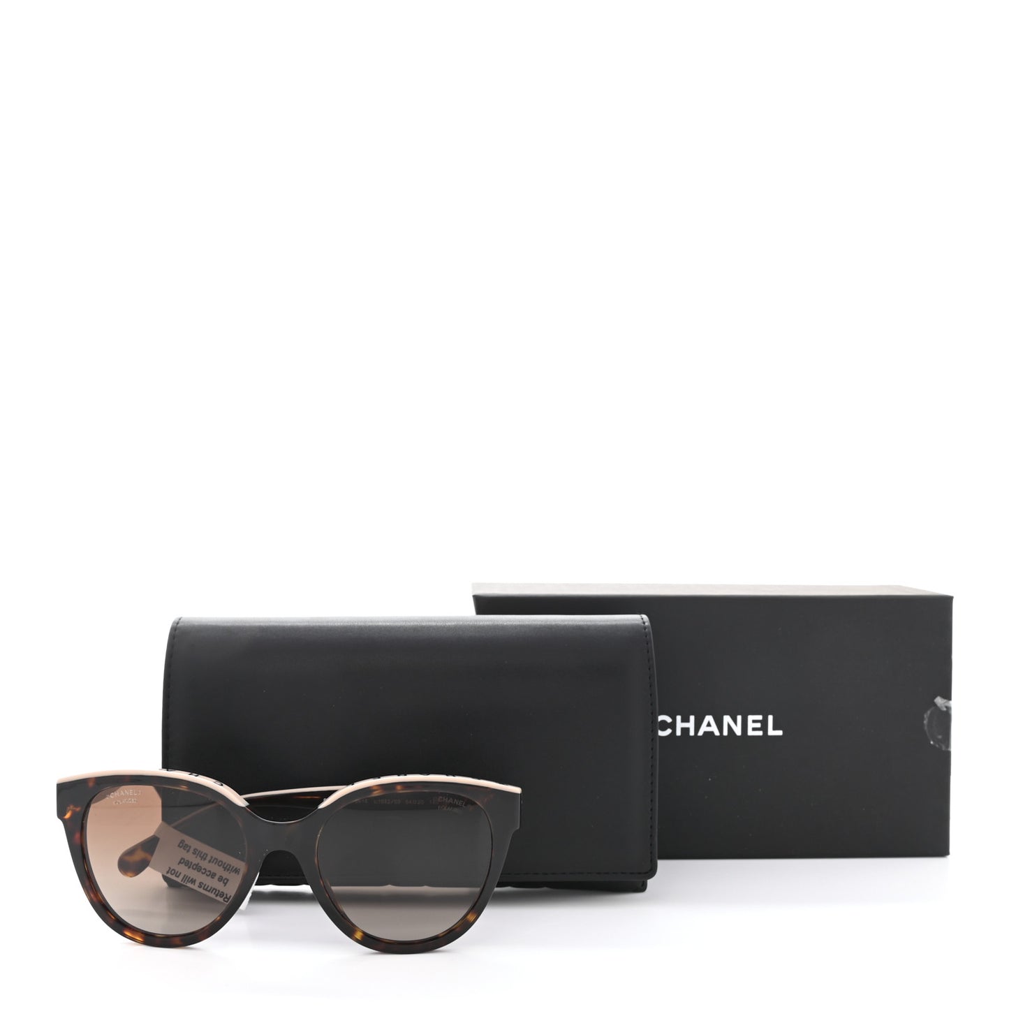 Acetate CC Butterfly Sunglasses 5414 Tortoise Beige